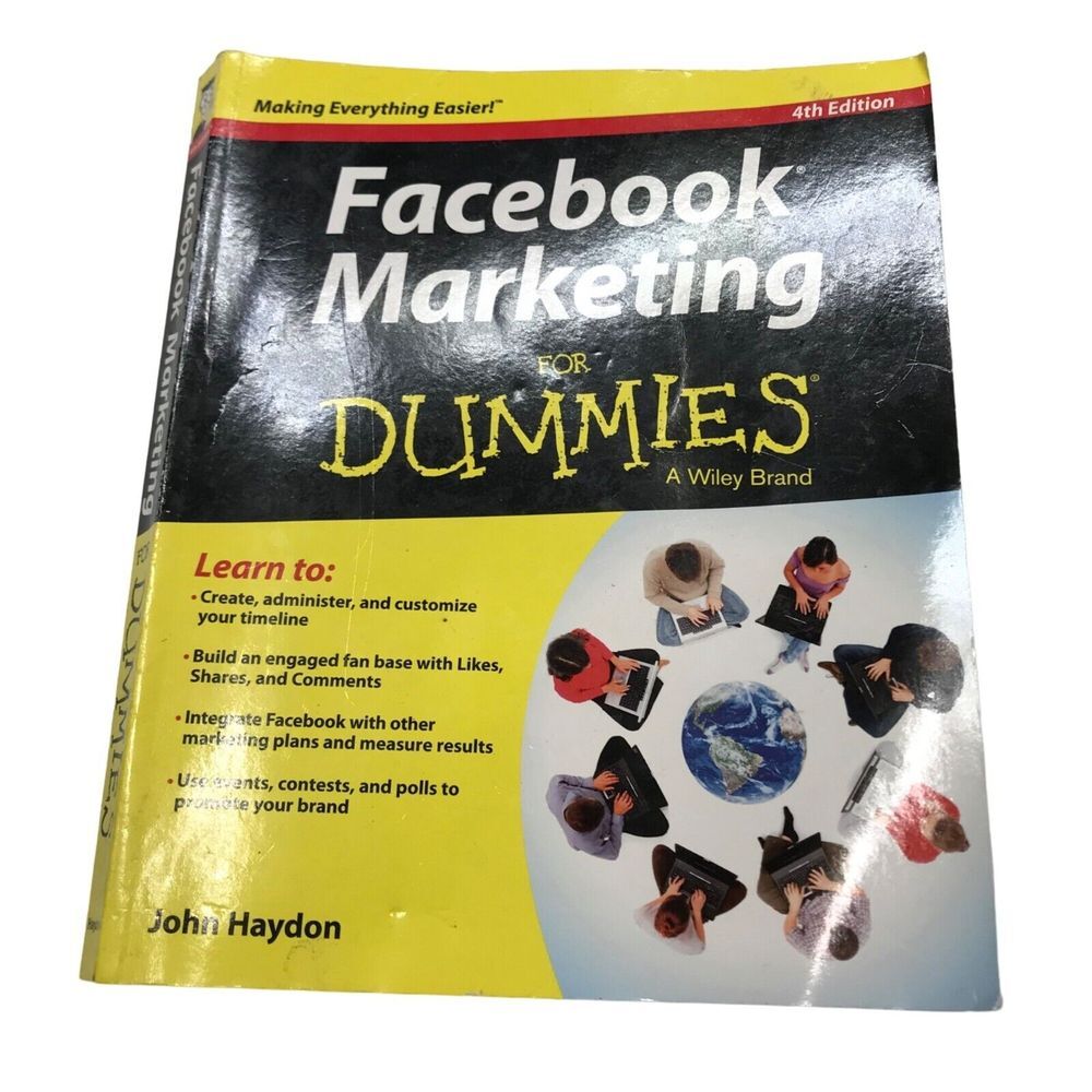 Facebook‎ Marketing for Dummies A wiley brand 4th edition John Haydon Paperback